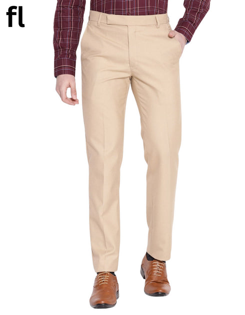 Men's Camel Light Premium Pant Suiting Stuff Export Quality